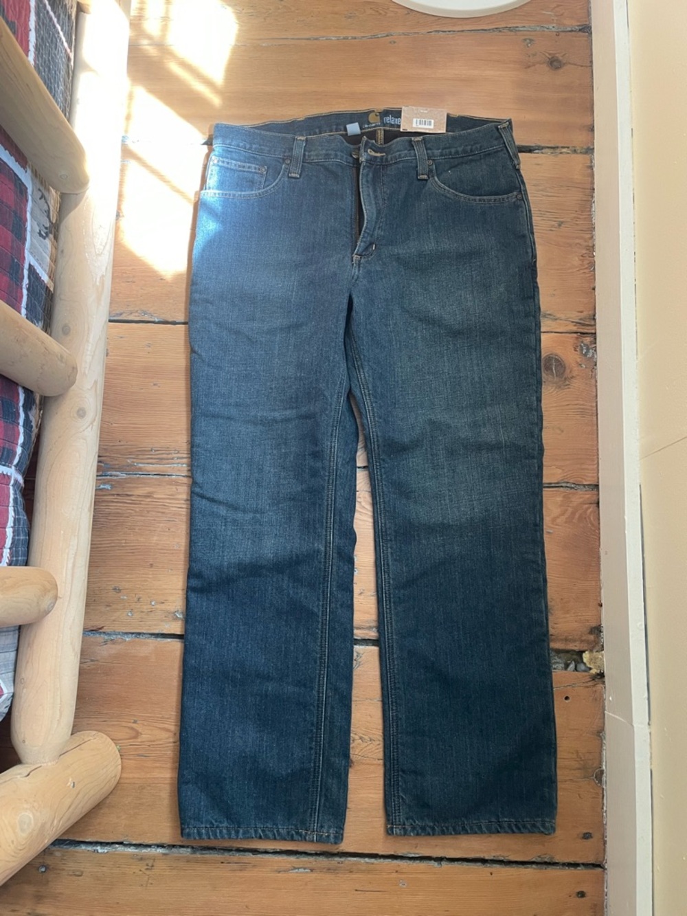 Carhartt Relaxed Fit Holter Jean Fleece Lined